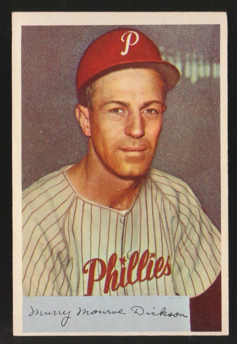 1954 Bowman #111 Murry Dickson Philadelphia Phillies Nm Baseball Card - Baseball Cards