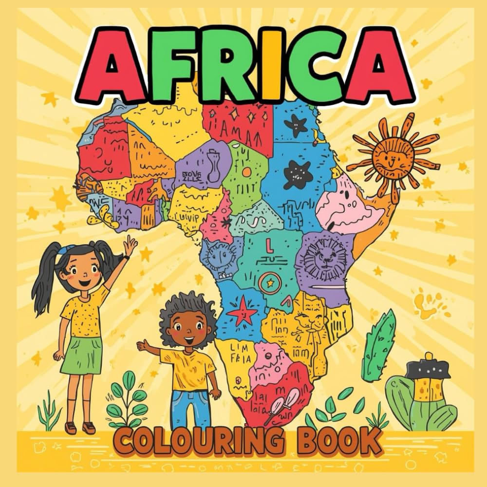 AFRICA COLOURING BOOK (Little Globe Explorers)