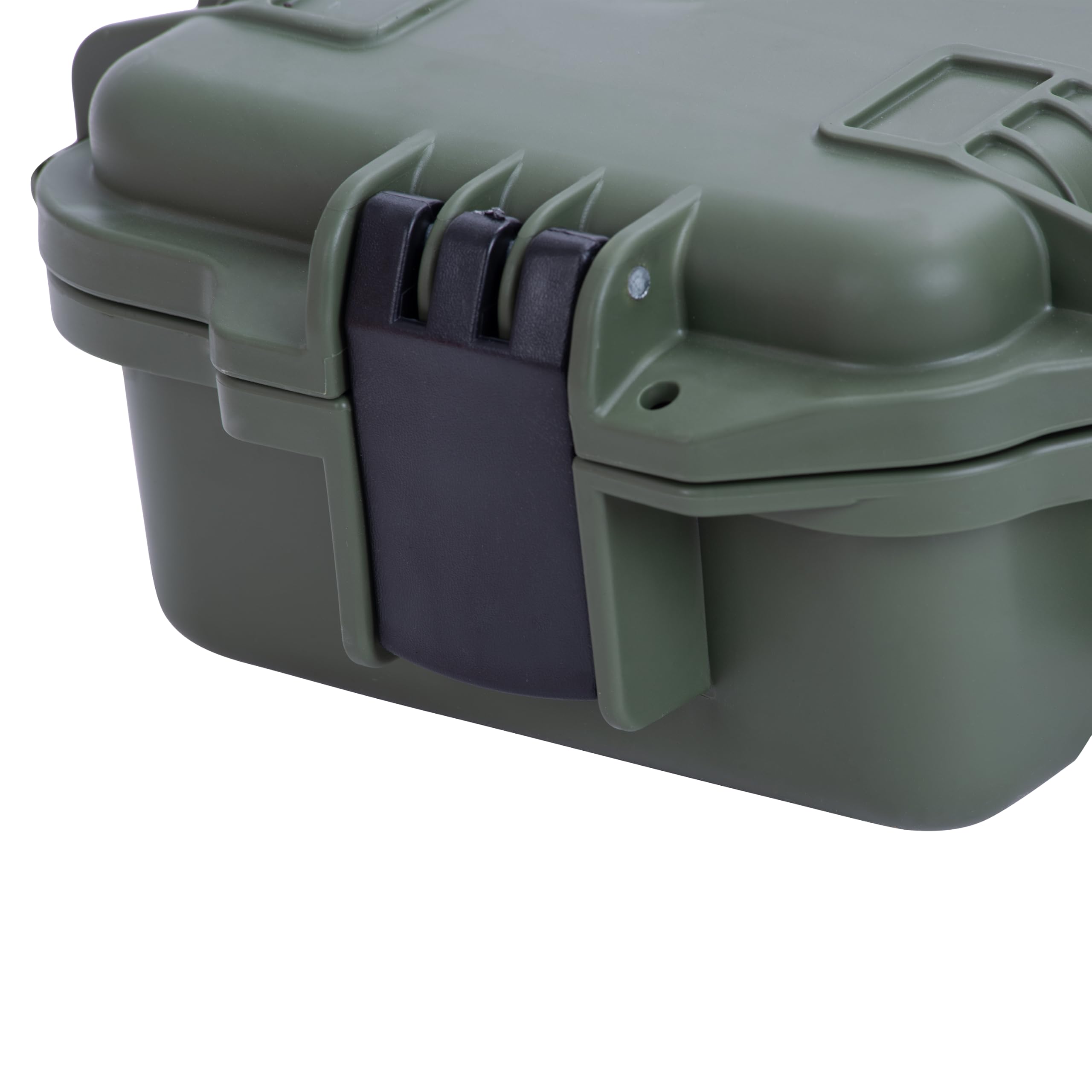 MEIJIA Custodia rigida impermeabile per fotocamera compatta di alta qualità con schiuma personalizzabile, protezione completa con design leggero e comodo, 30 x 24,94 x 11,9 cm (verde)
