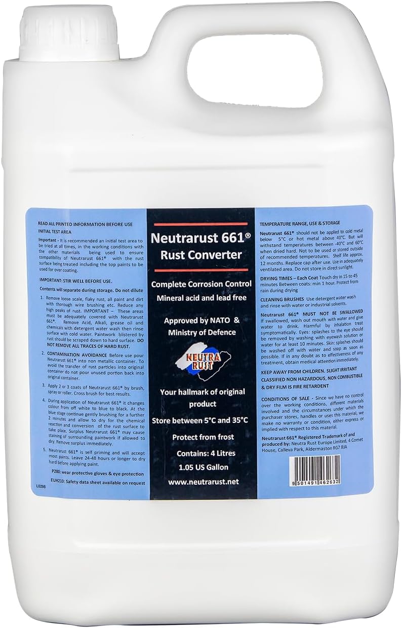 Neutrarust 661 Rust Converter, 1 Gallon