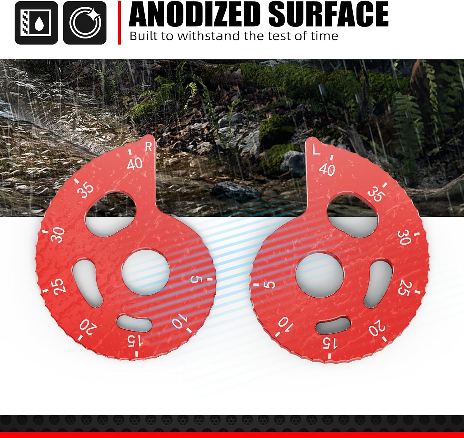 NICECNC Chain Adjuster Compatible with Honda XR650L 1993-2025, CNC Anodized