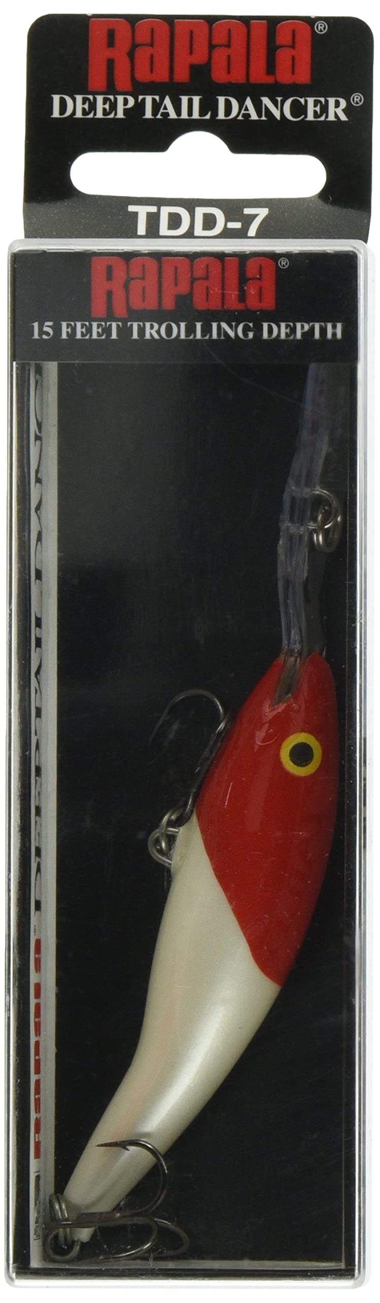 Rapala - Esca da Pesca Artificiale Spinning Deep Tail Dancer - Esca Finta di Simulazione in Legno di Balsa per Acqua Dolce con Slap - Prof. di Nuoto 12m - Prodotta in Estonia
