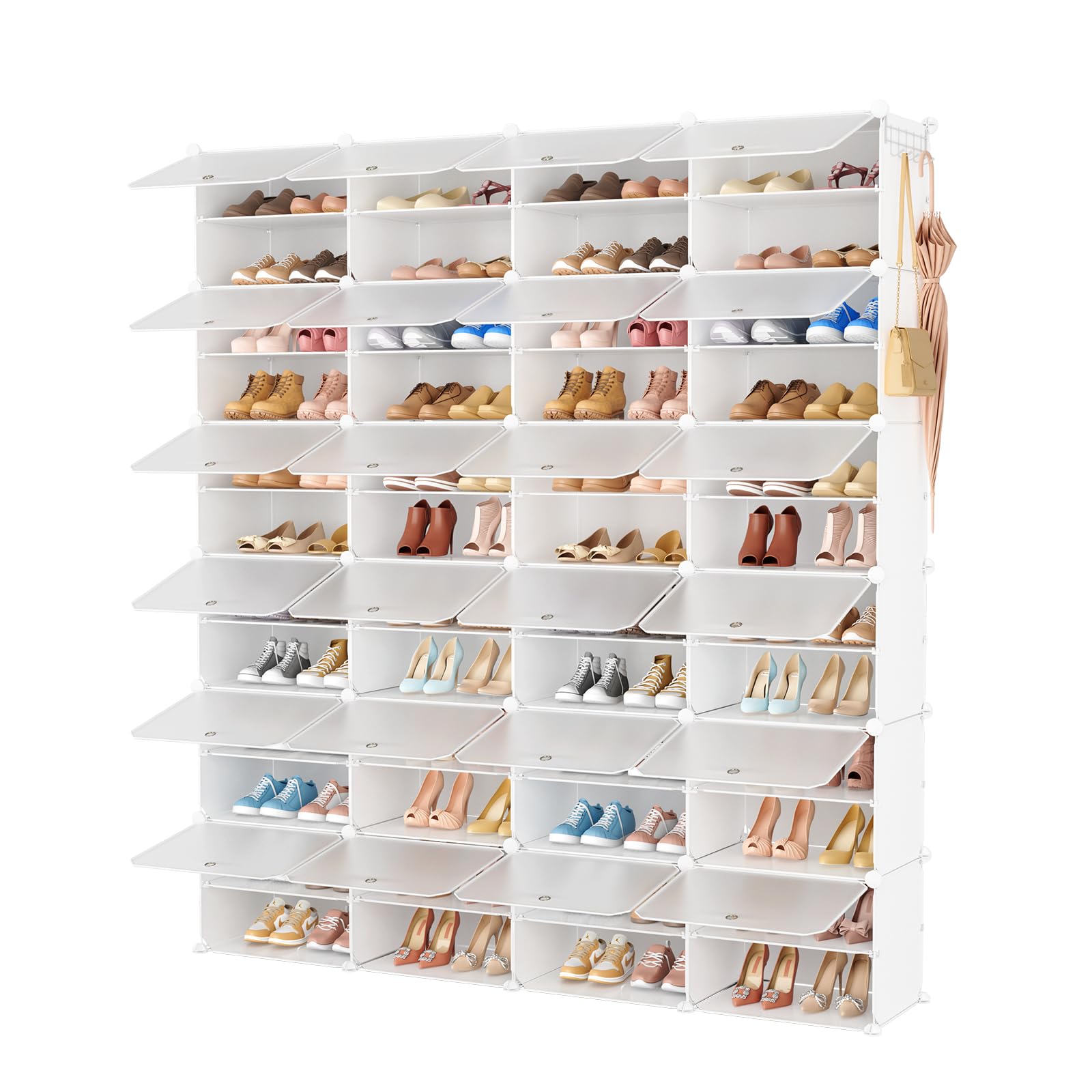 Amazon.com: BrFoYu Shoe Rack Organizer 12 Tier Shoe Storage