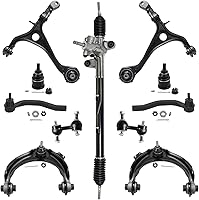Vista 96 de Detroit Axle - Kit de suspensión delantera RWD de 10 piezas para Chevy GMC Silverado Sierra 1500 1999-2006, 2 brazos de control superior, 2 rótulas