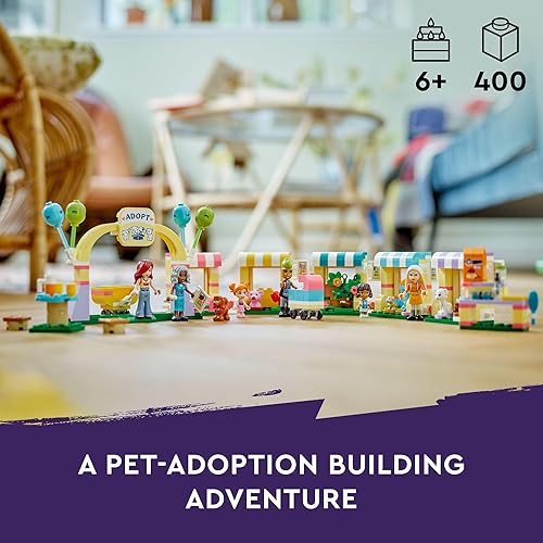 Miniatura 2 de LEGO Juguete para el Día de la Adopción de Mascotas Amigos, Juego de Animales, Juego de Simulación, Idea de regalo para niños, niñas y niños a