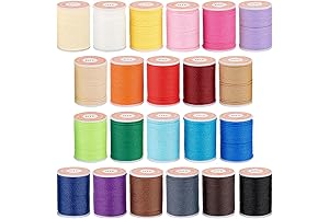 OLYCRAFT 264 Yards/22 Rolls Twisted Nylon String for DIY Jewelry Making