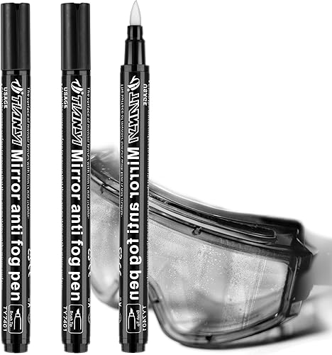 3 piezas de bolígrafo de pulverización antivaho para gafas de natación, antiempañador, gafas de natación, máscaras de esnórquel, gafas de esquí y