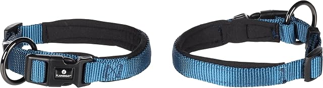 Foto 3 de 3 de Flamingo Collar Abbi Azul L 50-55CM 25MM