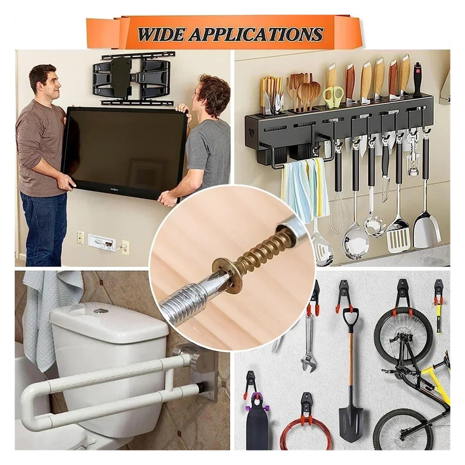 Kit autofilettante for Tubo di espansione seghettato in Acciaio