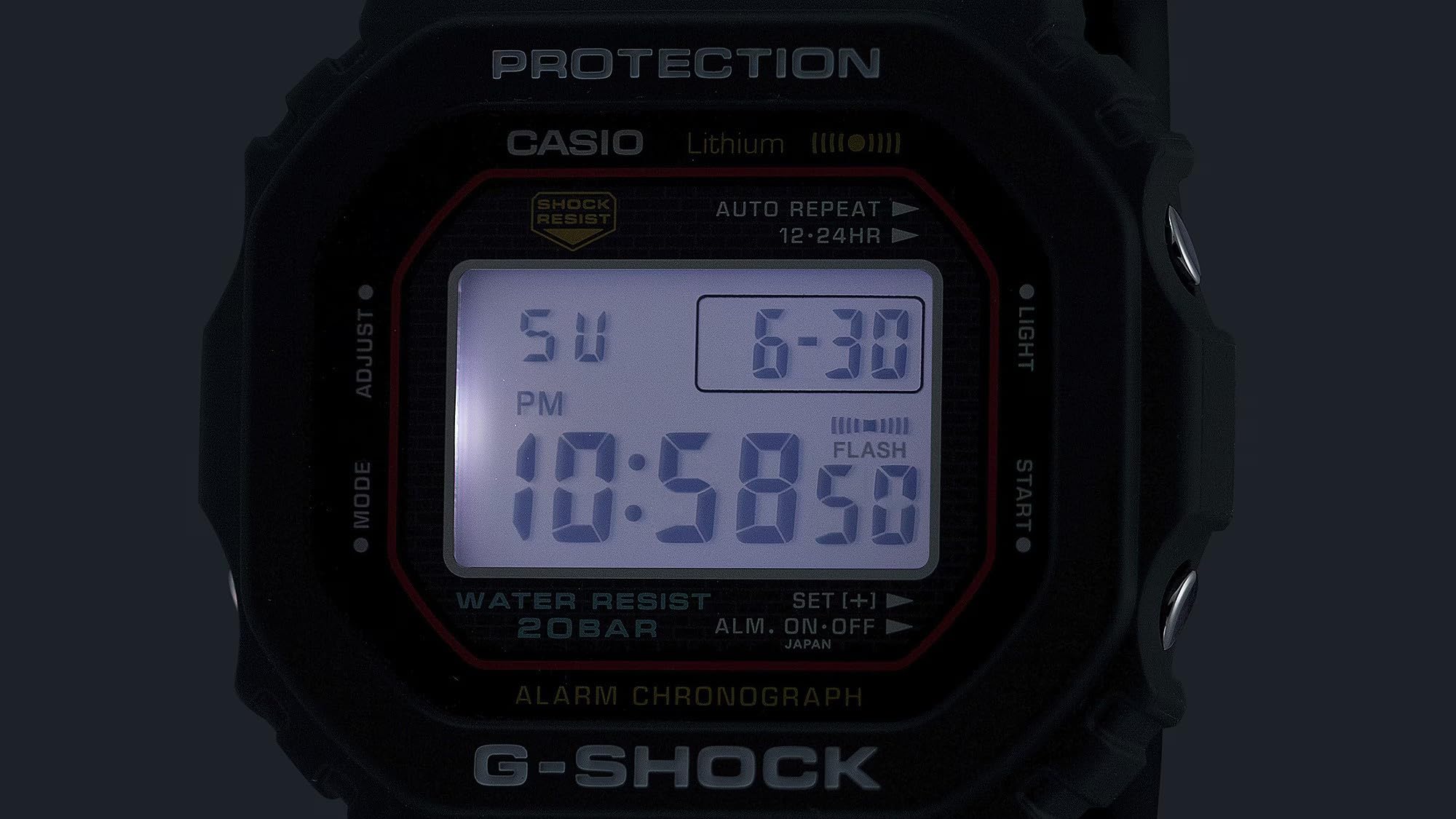 G-Shock Casio Specials DW-5000R-1AER Digitaluhr für Herren