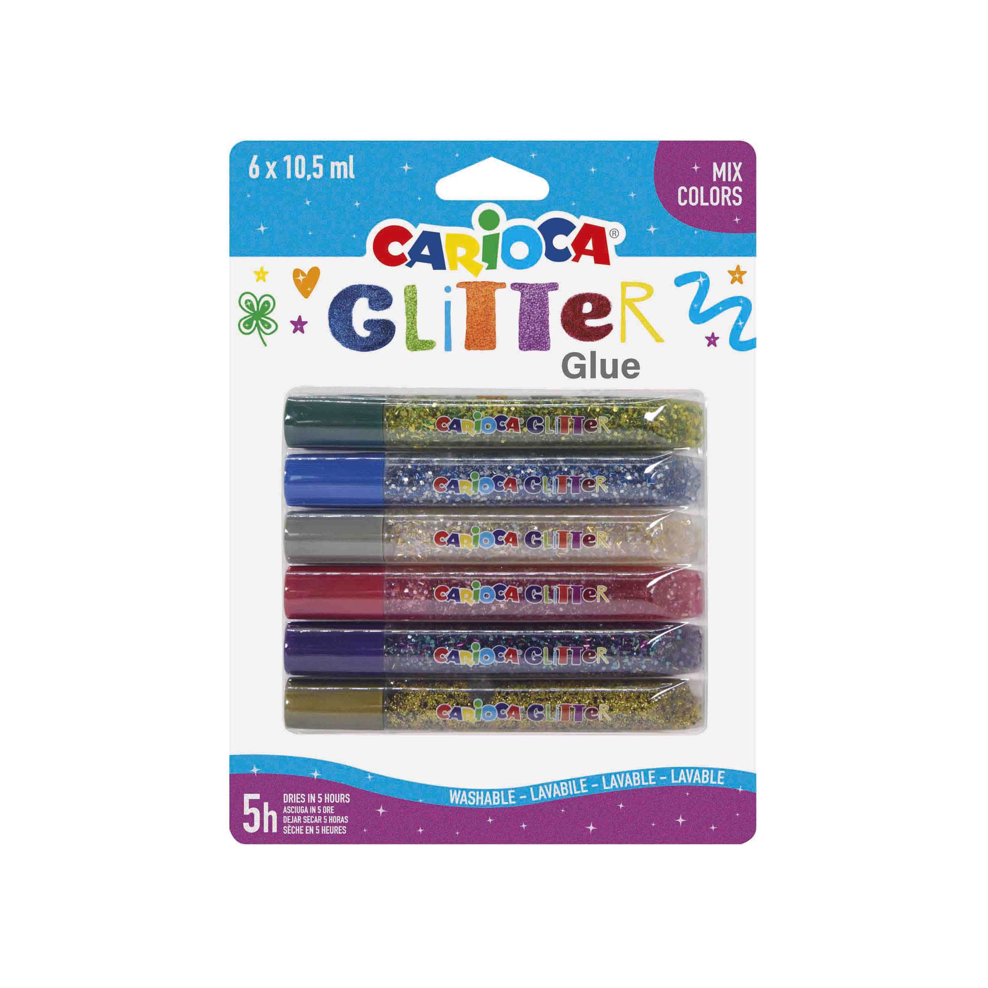 B/​6 GLITTER GLUE MULTIGLITTER