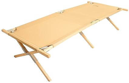 foldable wooden cot
