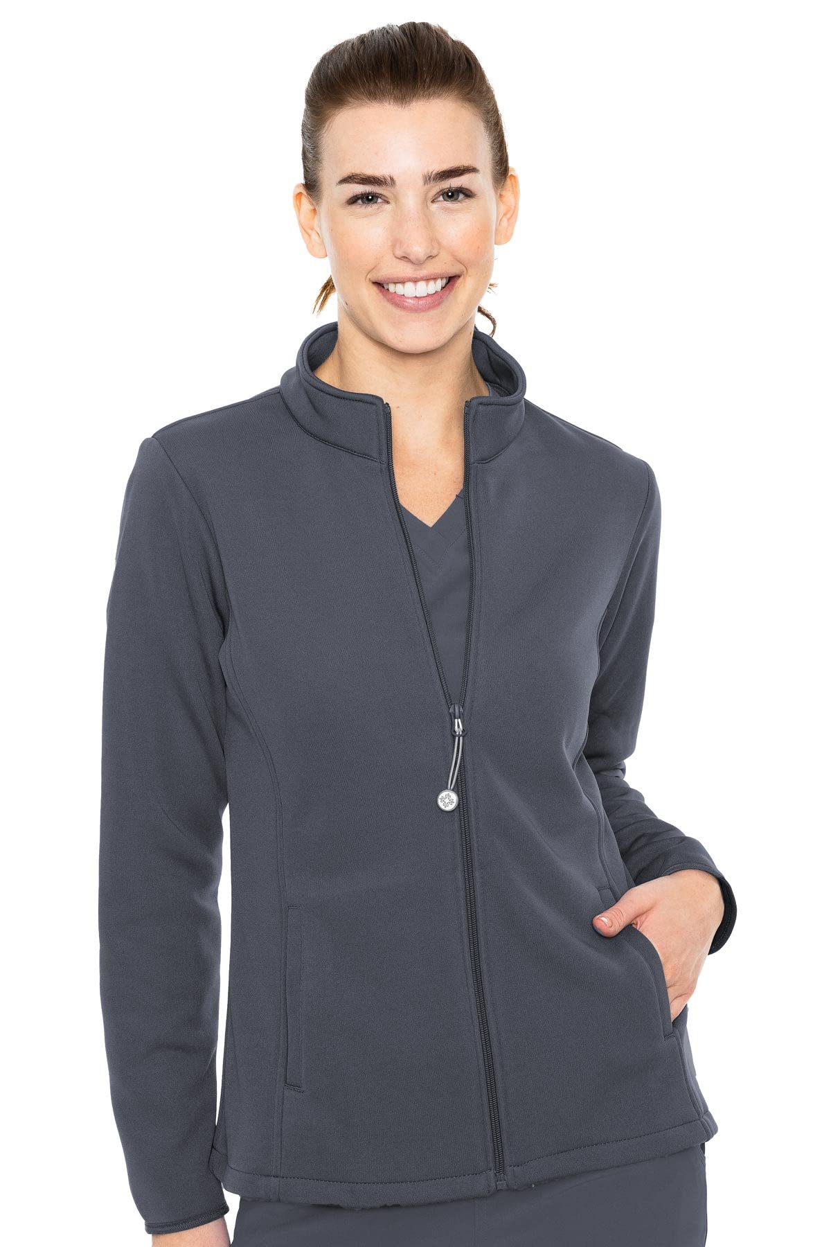 Med CoutureWomen's Bonded Fleece Med Tech Warm up Jacket