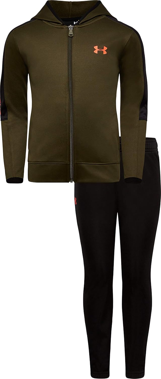 Under Armour boys Zip Jacket and Pant Set