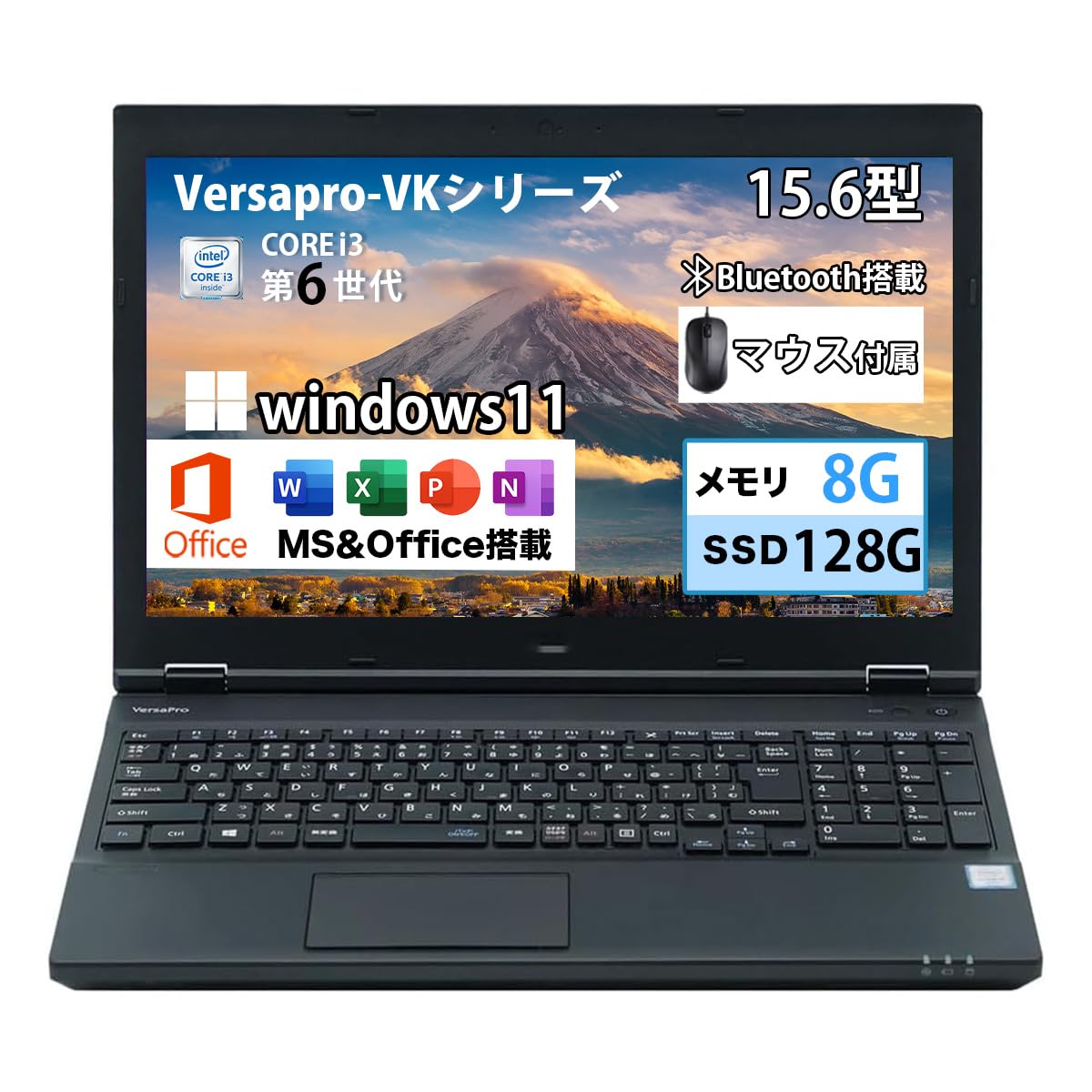 Amazon.co.jp: 【整備済み品】ノートパソコン N E C VK23 シリーズ 第6 