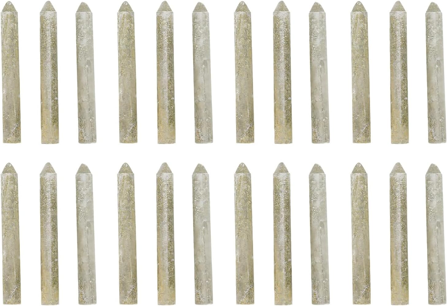 Fafeicy 24PCS Universal Welding Rod Low Temperature Fast Melting for Aluminum Stainless Steel Iron Copper Repairs DIY Home Use