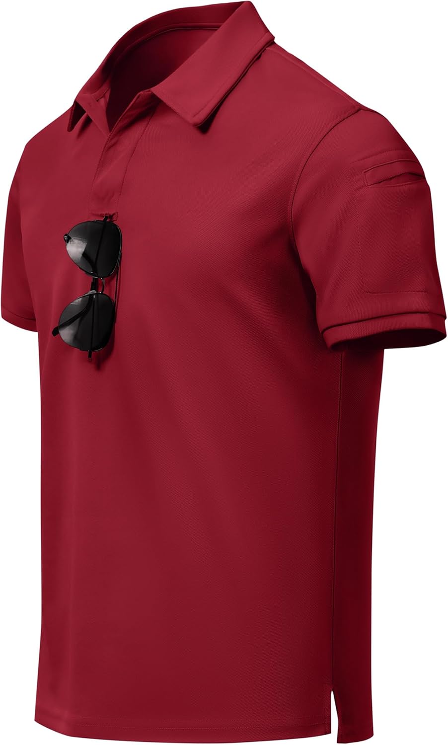 DEMEANOR Mens Golf Polo Shirts Short Sleeve Tennis Sports Tactical Business Casual Athletic Polos Collared Shirt - Image 4