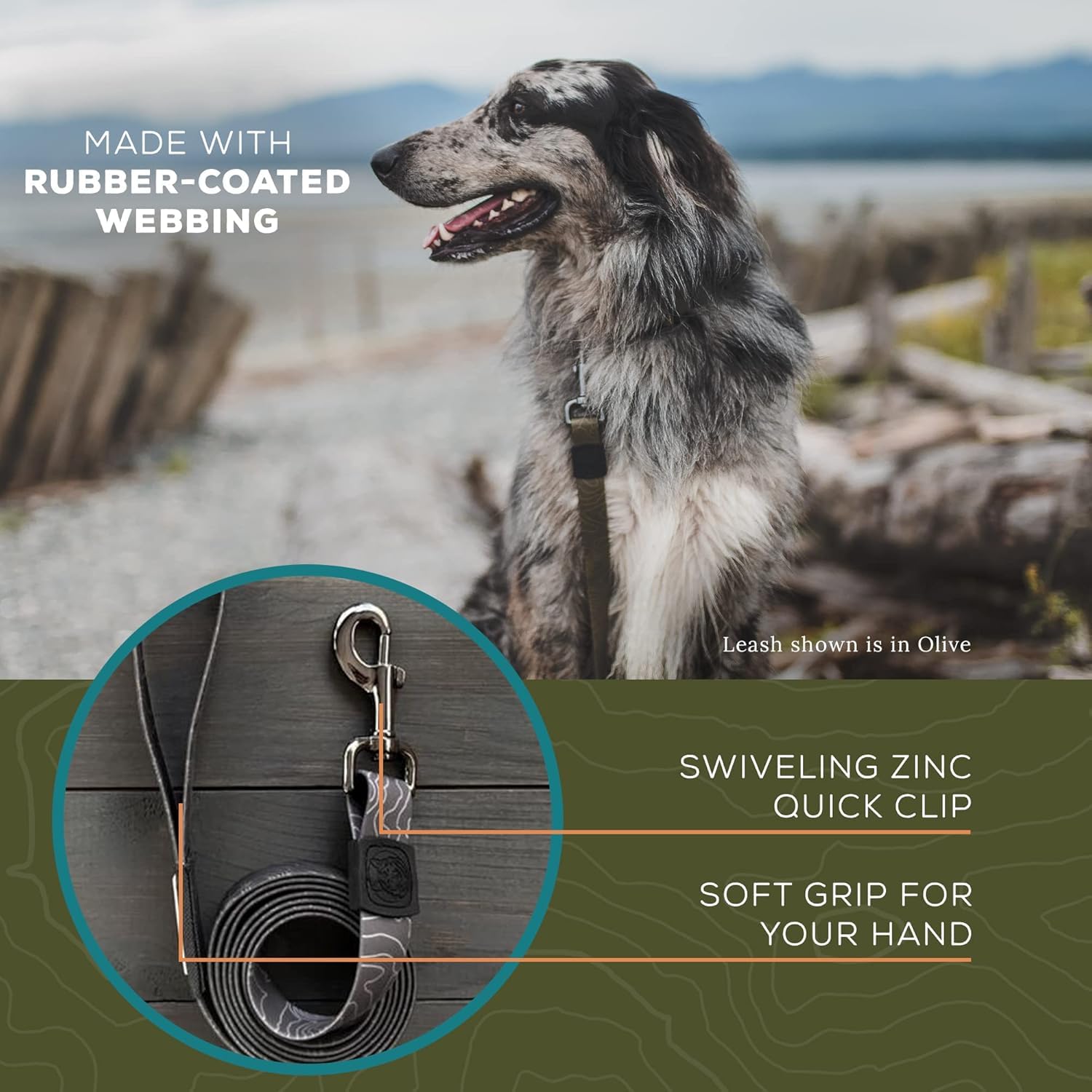 がっちゃん様　新品未使用　WILDERDOG 防水リード他セット販売 Amazon | Wilderdog 防水犬用リード - 水や汚れをはじく - ブラック