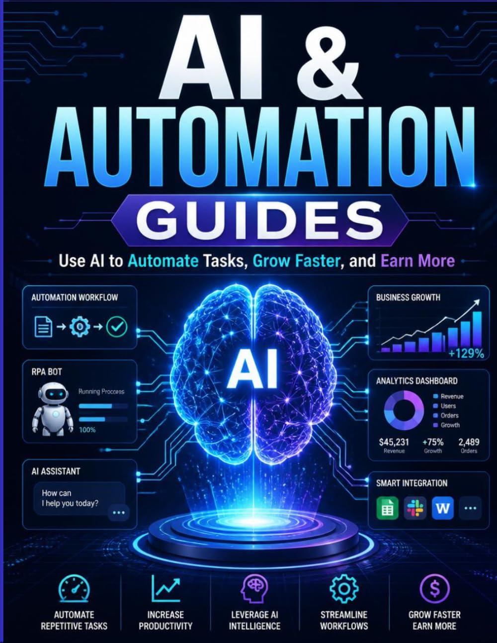 AI & Automation Guides: Use AI to Automate Tasks, Grow Faster, and Earn More