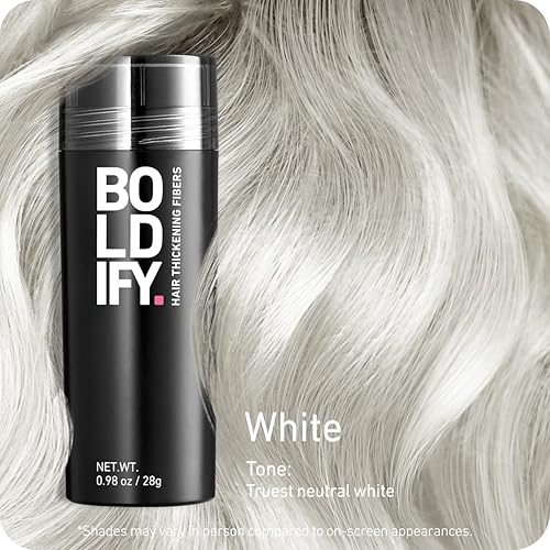Miniatura 115 de BOLDIFY - Fibras de pelo para el cabello fino (gris), indetectables, botella de 2 onzas; oculta completamente la pérdida de cabello en 15 segundos