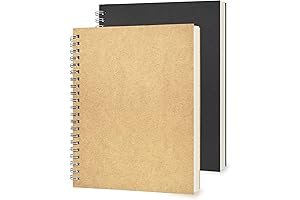 College Ruled Wirebound Spiral Notebook 2 Pack