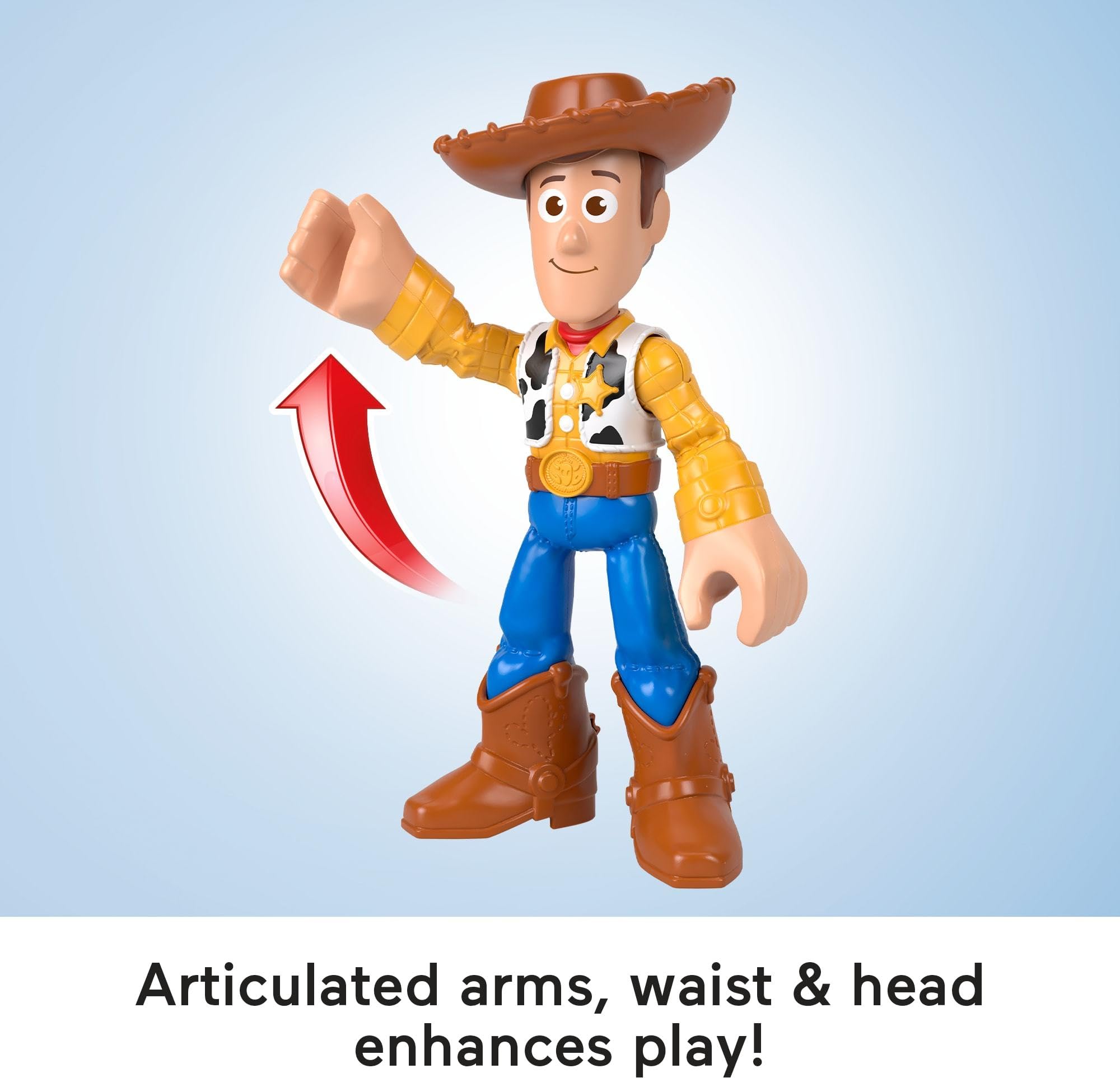 Fisher-Price Imaginext Toy Story XL Woody Figürü JMD33 : Amazon