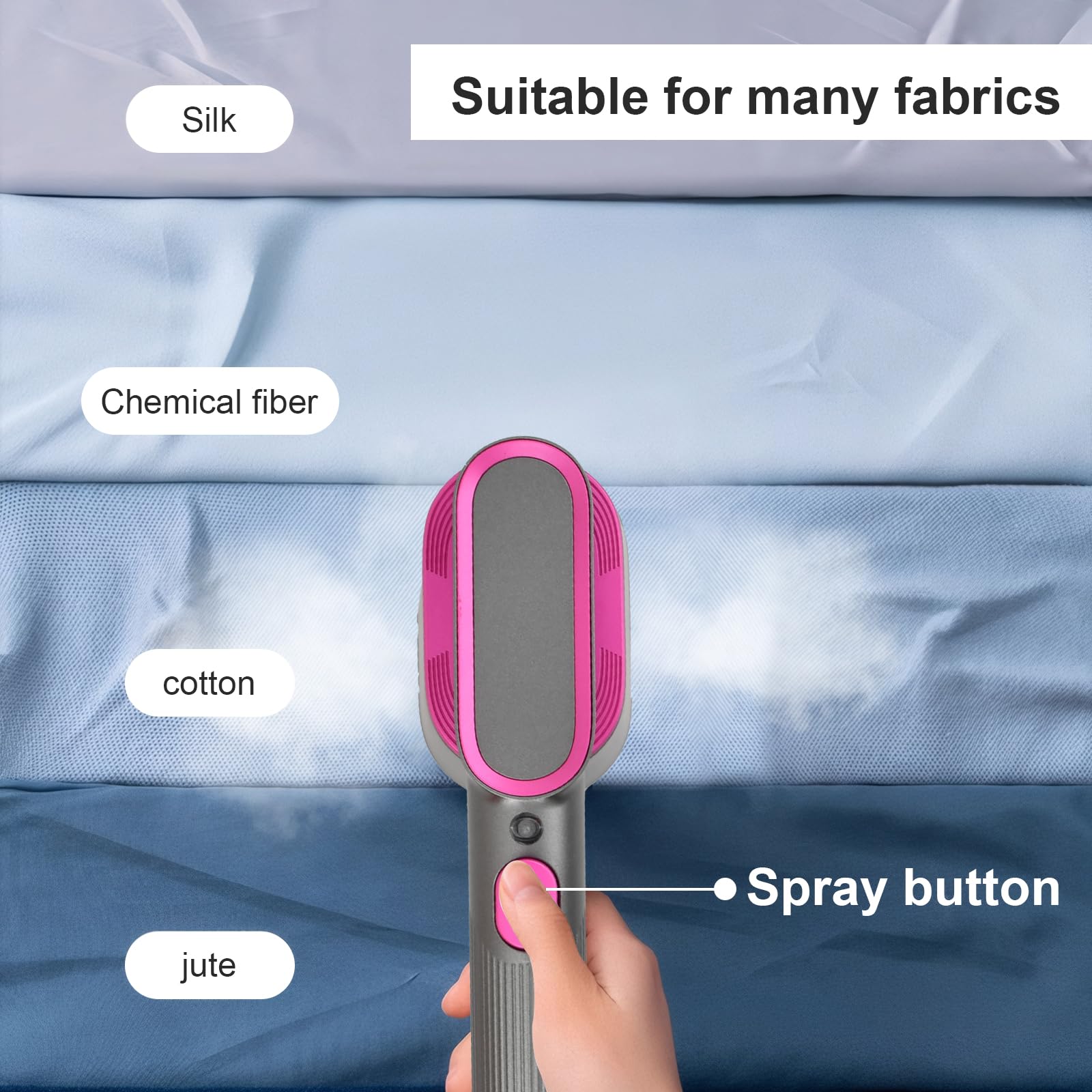 Fer à Vapeur Portable Litinliv - Défroisseur 2-en-1 Léger Pour Voyage - Idéal Pour Vêtements Avec Réservoir 60ml