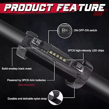 UTV Roll Cage LED Dome Light Bar for Land Rover Defender 110 2020–2024 Interior Courtesy Light Waterproof Cab Light Accessories with Adjustable Strap Mount,White S