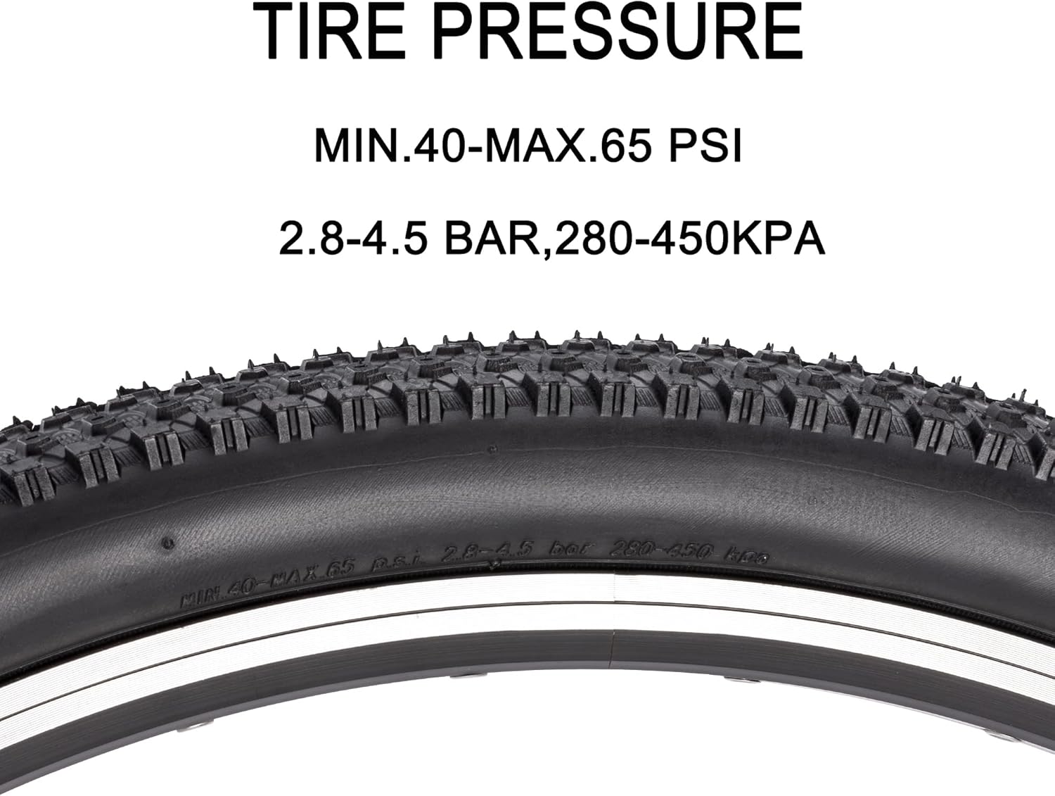 Replacement Bike Tire -26’’x1.95’’,26’’x2.25’’, 27.5’’x2.1’’, 27.5’’x2.2’’, and 29’’x2.2’’ Durable Folding Mountain Bike Tire - 60 TPI Bicycle Tires for Mountain Bike Bicycle