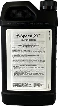 Nufarm 4-Speed XT Herbicide, Superior Broadleaf Weed Control, 32 oz