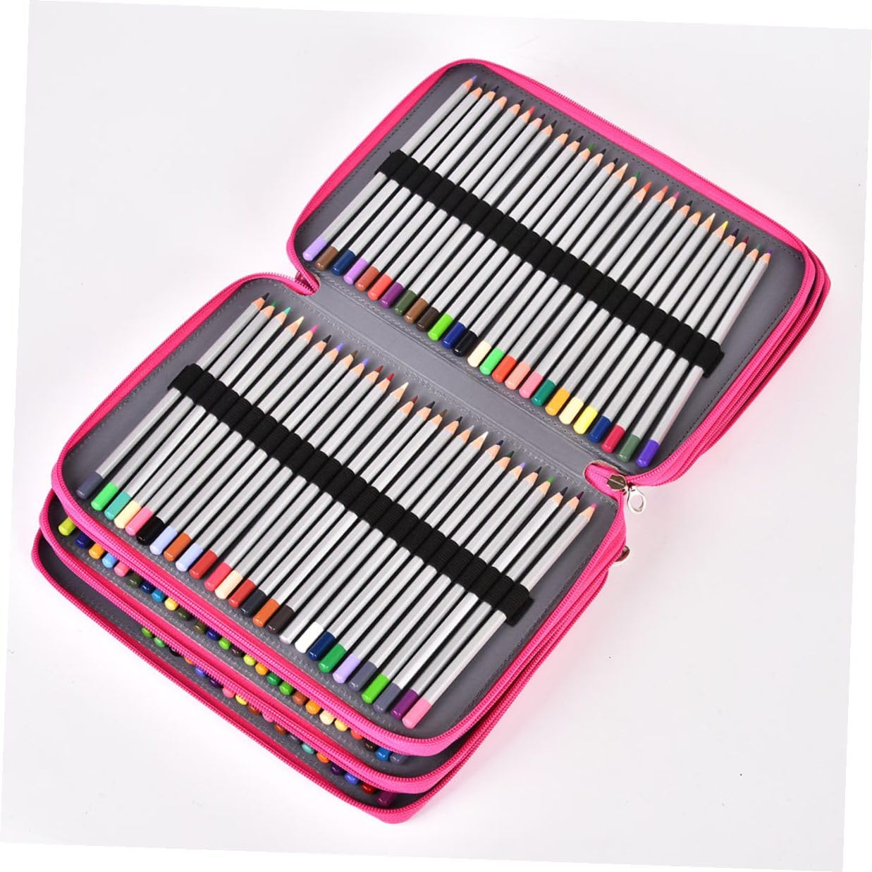 Ipetboom Astuccio per Matite Creativo Astuccio per Cancelleria Multiuso per Scuola Realizzato in Materiale di Cerniera Elegante e Resistente per Organizzare Penne Matite e Altri Oggetti