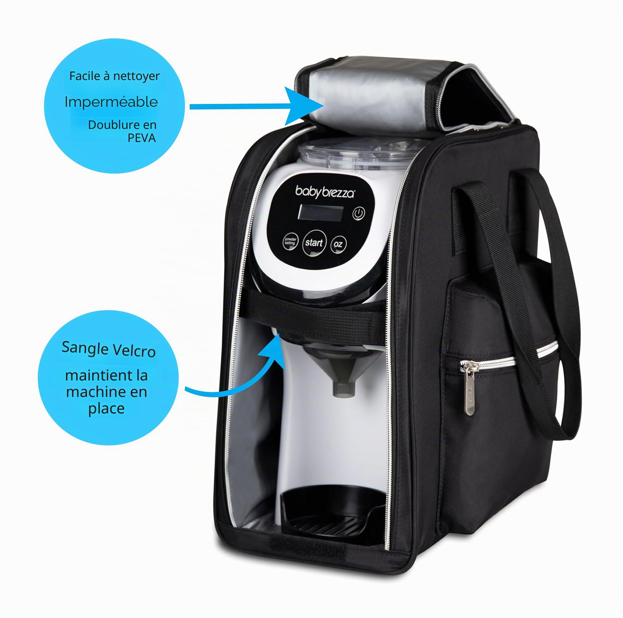 Baby Brezza Sac de Transport Formula Pro Mini - Compatible Uniquement avec Formula Pro Mini