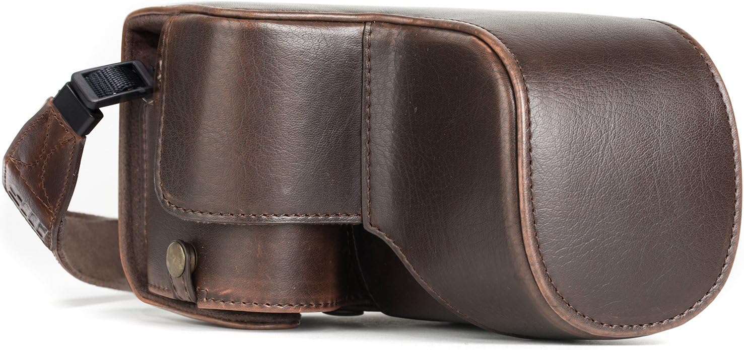 Funda De Cuero PU Para Cámara De Cuerpo Completo Con Correa Para Sony A7 Ii A7r Ii A7s Ii Marró - Foto 6