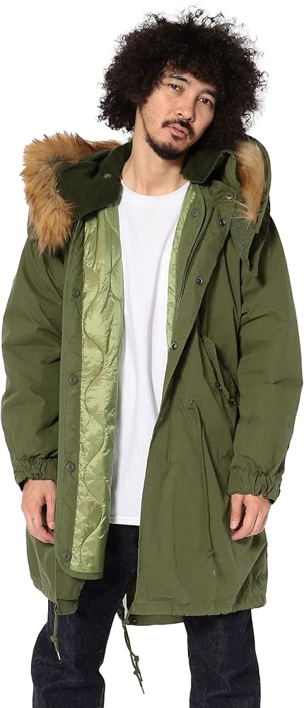 Amazon.co.jp: [アヴィレックス] モッズコート エム65パーカー M