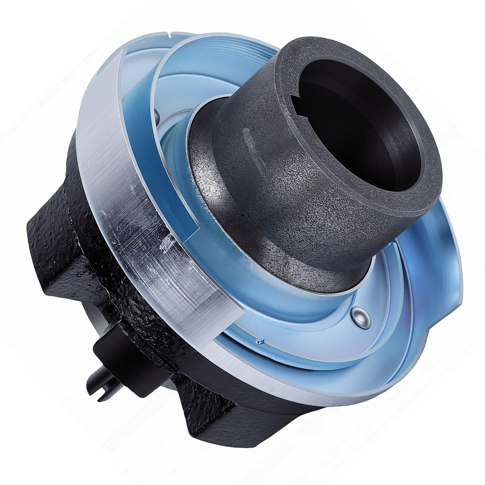 Generic Harmonic Balancer Piasta Wału Korbowego o Wysokiej Wytrzymałości Stal Węglowa Trwały Reduktor drgań Silnika Pasuje do Forda Pasuje do Mustanga 1989-1993 Forda Rangera 1989-1994