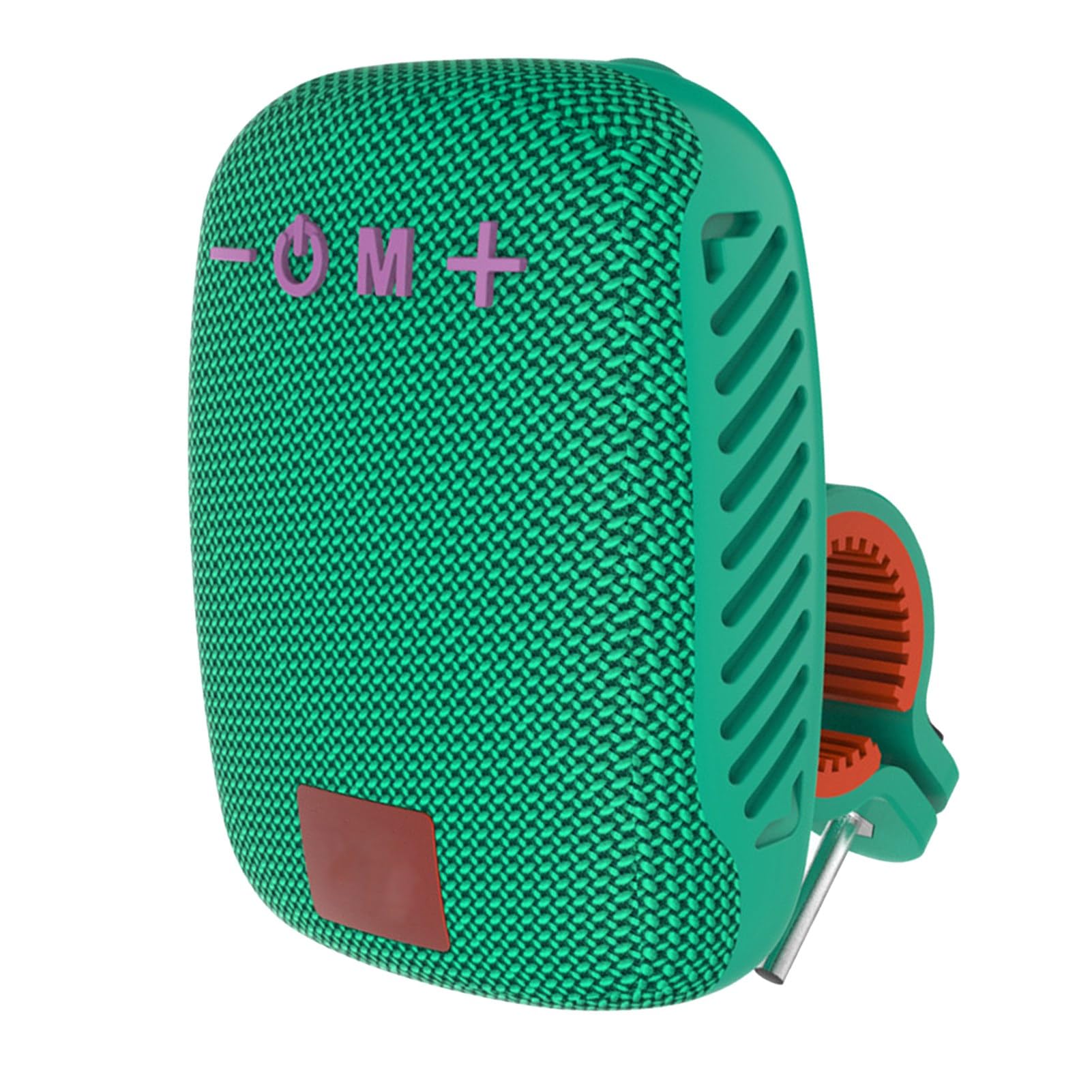 Altoparlante Bluetooth Portatile per Bici, Piccolo Altoparlante Wireless Impermeabile IPX5 con Supporto per Manubrio, Supporto Scheda FM/TF/USB (blu pavone)