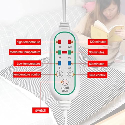 Miniatura 2 de Yosoo USB eléctrico calentado zapatos, calentador de pies caliente para el invierno (marrón)