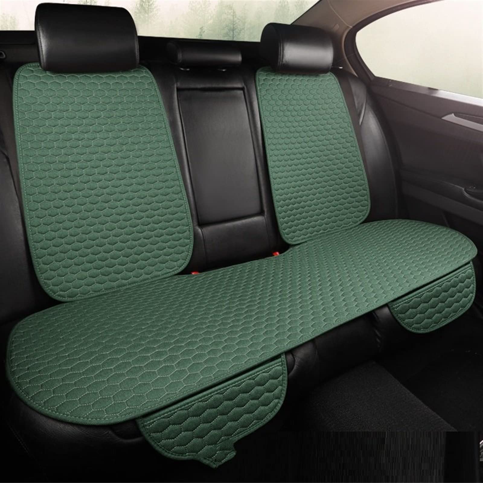 Noheeu 20 Car Seat Cover Protector Backrest Pad Linen Cushion Mat Auto Interior Truck Suv Van For Ford Accessories