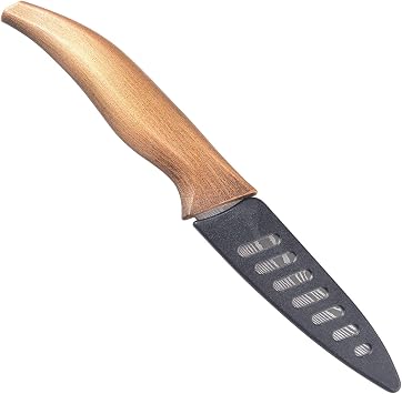 Matte Black Titanium Plated Stainless Steel Kitchen Knife Set Chef Kitchen Knife Set Professional 8 Chef Knife, 7 Utility Knife, 5 Fruit Knife, 3.5 Paring Knife, 1 Peeler
