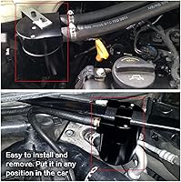 Vista 5 de Ruien - Depósito de aceite color negro de aleación de aluminio de alto rendimiento para auto.