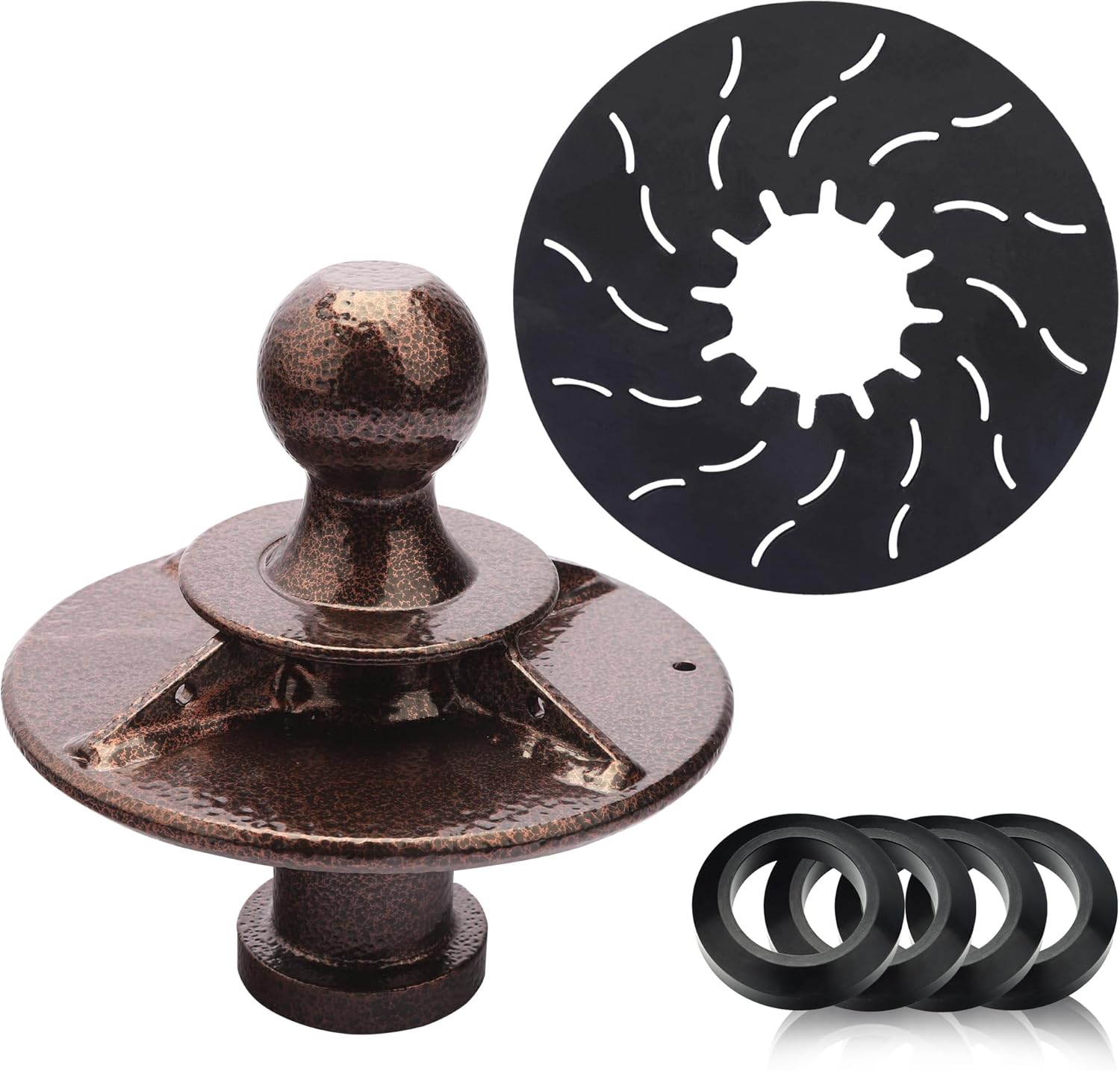 Amazon.com: FlexHitch Gooseneck Ball to 5th Wheel Adapter, 1.5