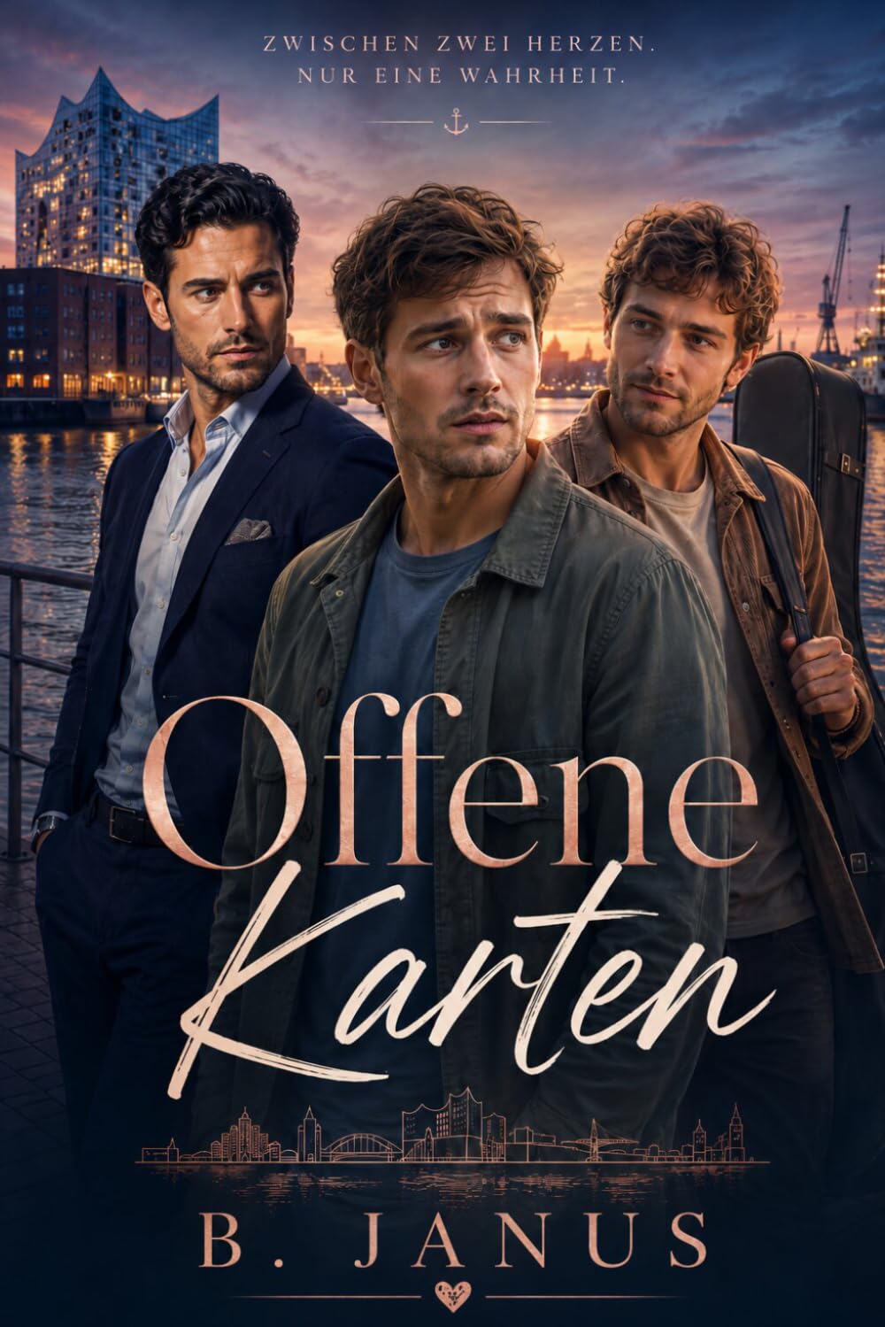 Offene Karten: Zwischen zwei Herzen. Nur eine Wahrheit.