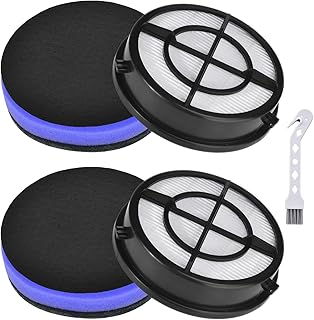 2790 Filter Replacement for Bissell Pet Hair Eraser Turbo Pro/Plus Vacuum 27909 2790W 2281 2461 3126 31269, for Bissell Pet Hair Eraser Turbo 2475, Replace to part # 1606751 & 1603437, 4 Pack