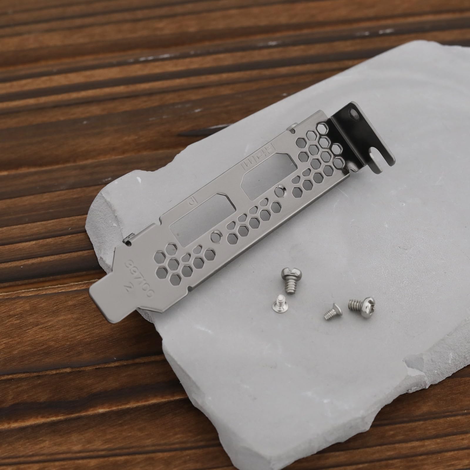 Originale Nuovo Per AMD RX6400 Scheda Grafica I/o Shield BackPlate Staffa Blende