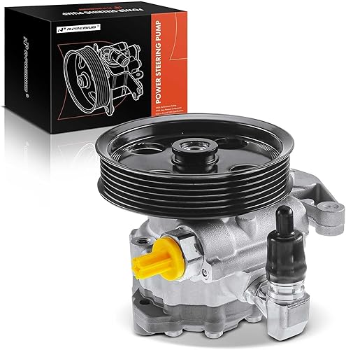 A-Premium Bomba de dirección asistida con polea compatible con Mercedes-Benz - 2008-2012 - C300 C350 GL450 GL550 ML350 ML550 R350, bomba ZF, con