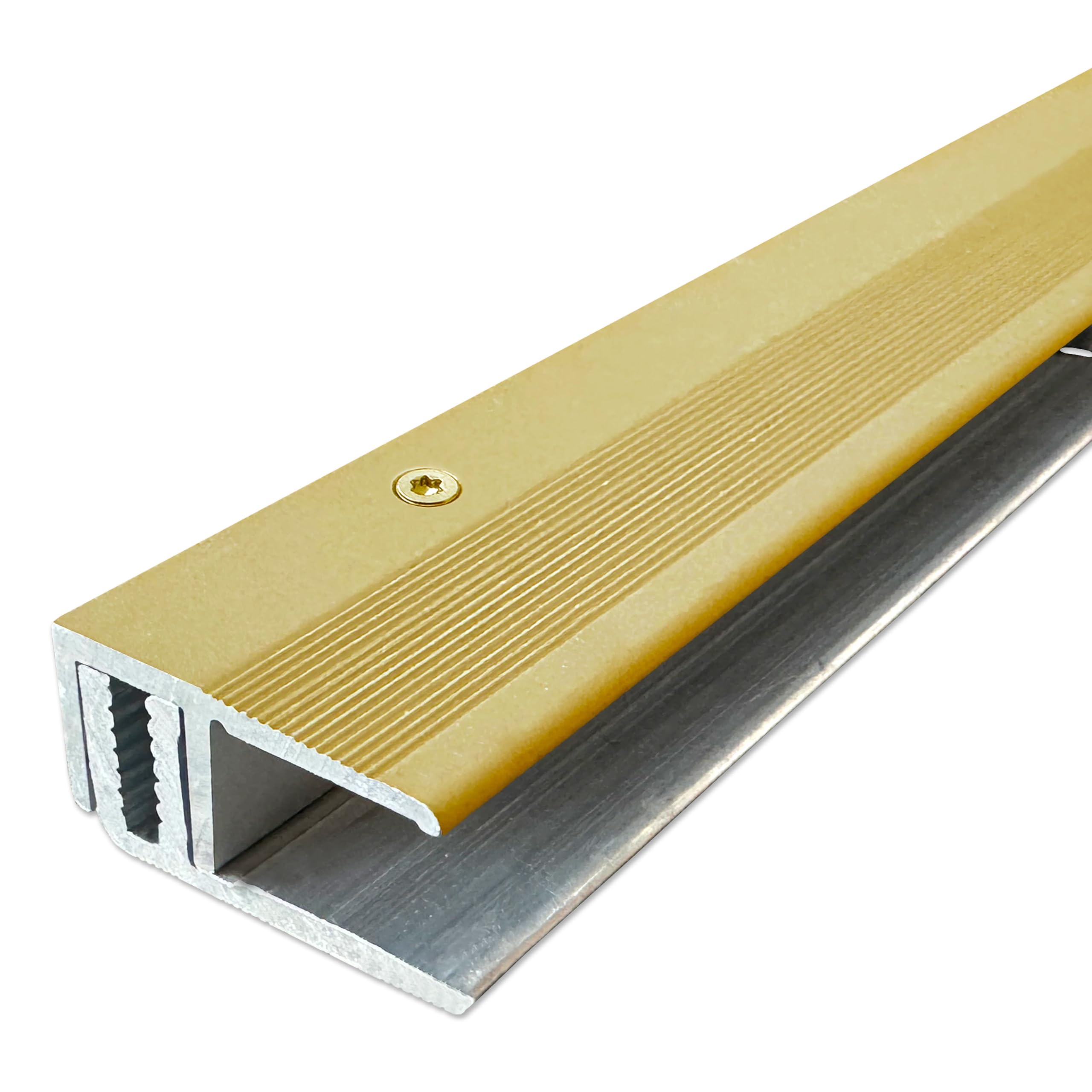 ufitec system profili do podłóg parkietowych i laminowanych, do podłóg o grubości od 7 do 15 mm