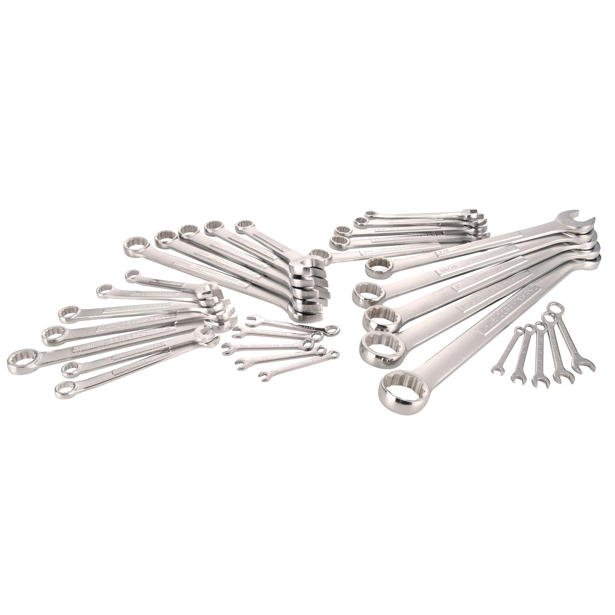 CraftsmanWrench Set, SAE/Metric, 32-Piece (CMMT12080)