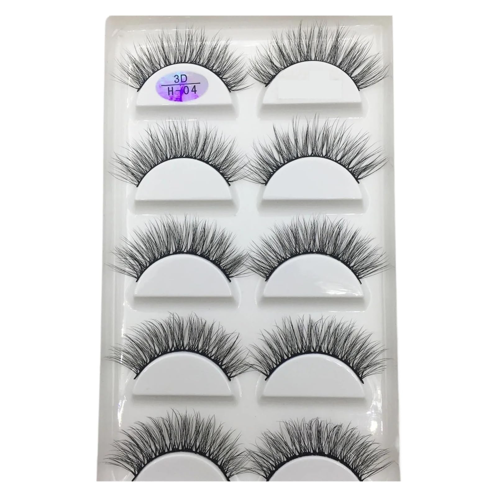 UAMOU 16 Style 10 50 Boxes 3D Mink Lashes Natural Cross False Eyelashes Long Messy Makeup Eye Lashes