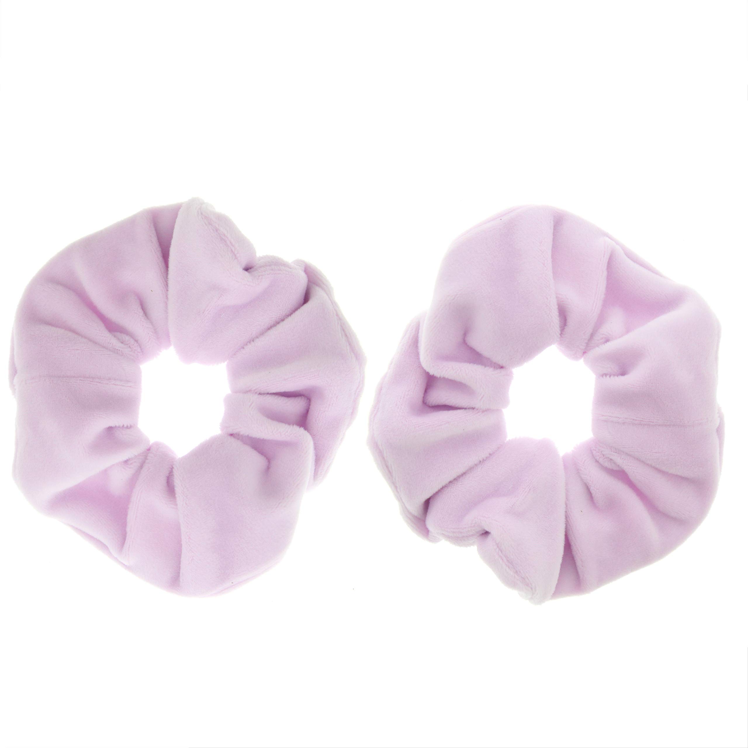 Zac's Alter Ego Pair of Luxurious Velvet Hair Scrunchies - Variety of Colours