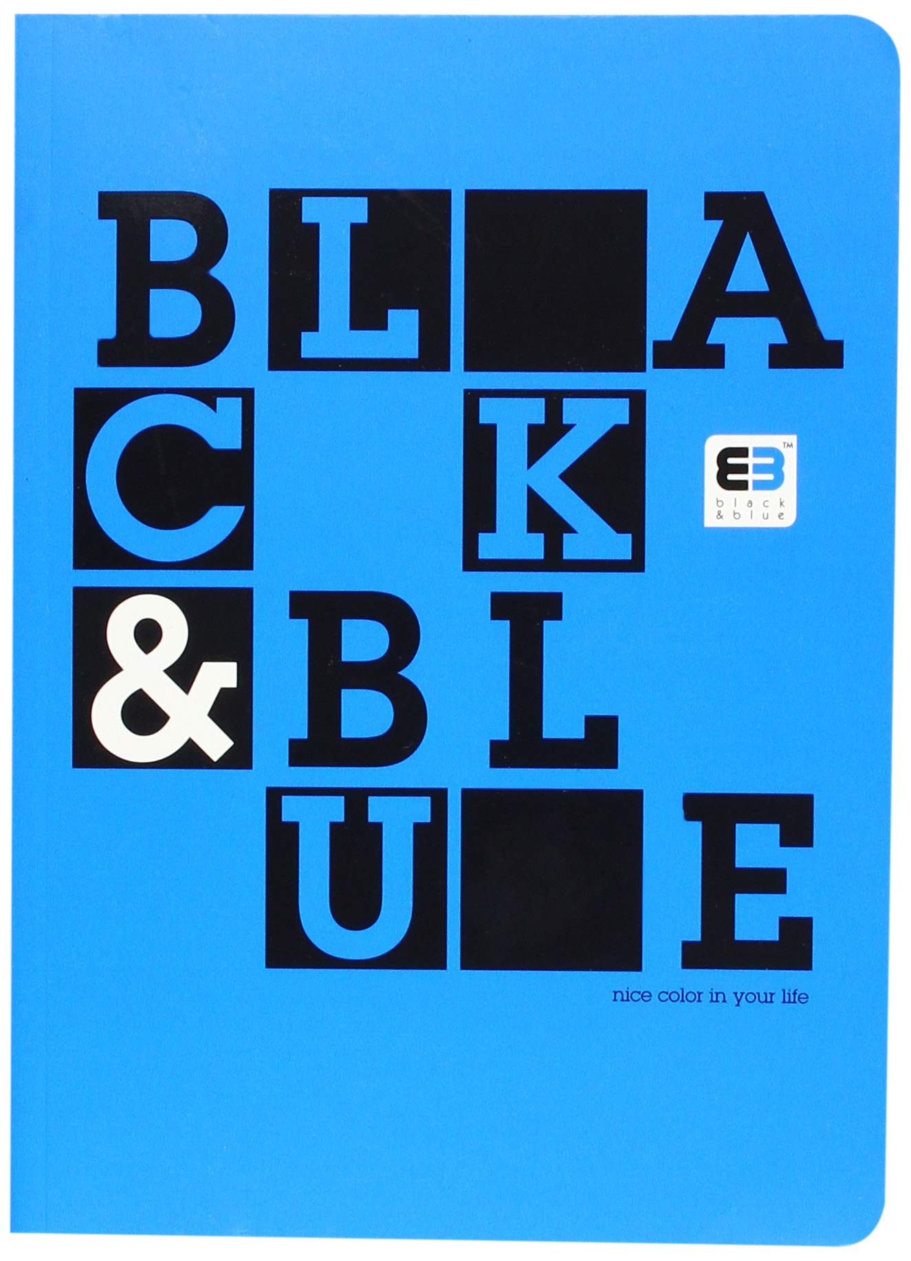 InterdrukBRA564#BB Semi Hardcover Notebook A5 64# B&B, Multi-Color